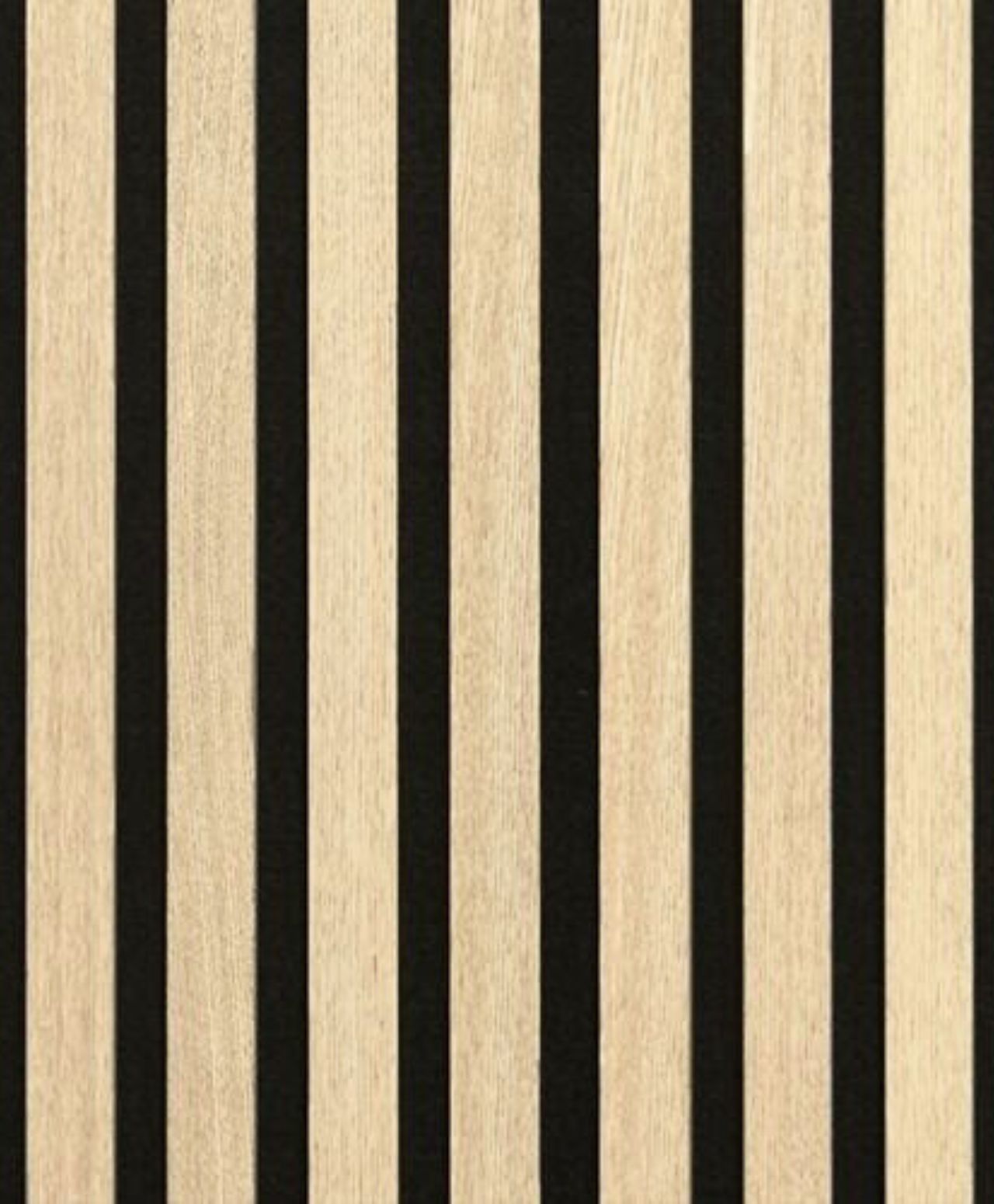 White Oak Wood Veneer Grille Acoustic Panel