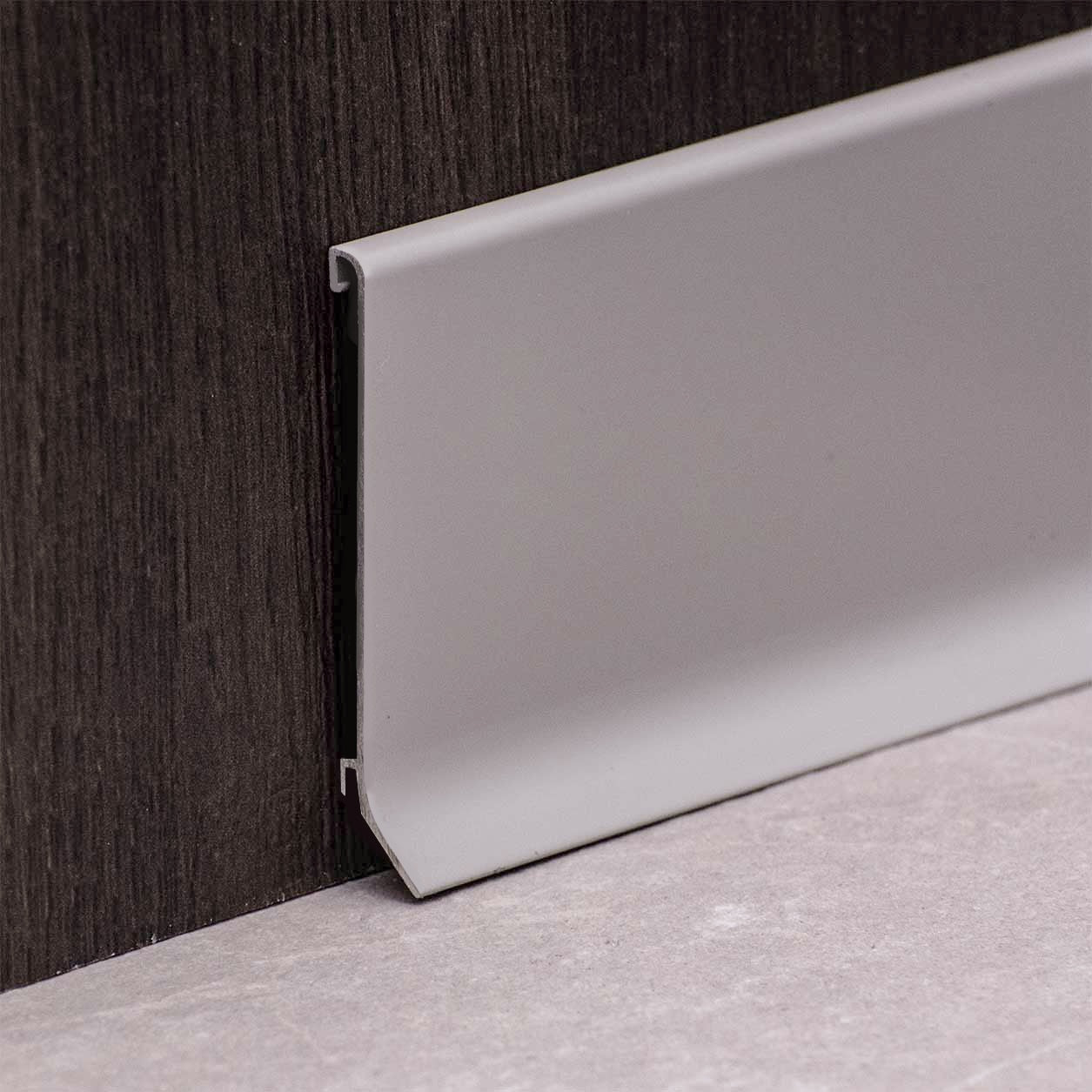 Greige Aluminum Skirting 2500 x 60mm
