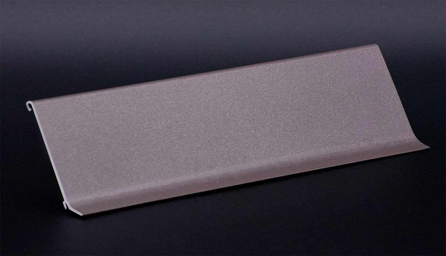 Brown Anodized Aluminum Skirting 2500 x 60mm