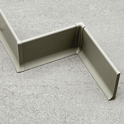 Sand Aluminum Skirting 2500 x 60mm