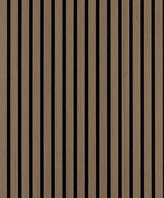 Walnut Wood Veneer Grille Acoustic Panel