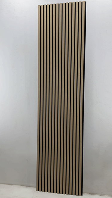 White Oak Wood Veneer Grille Acoustic Panel