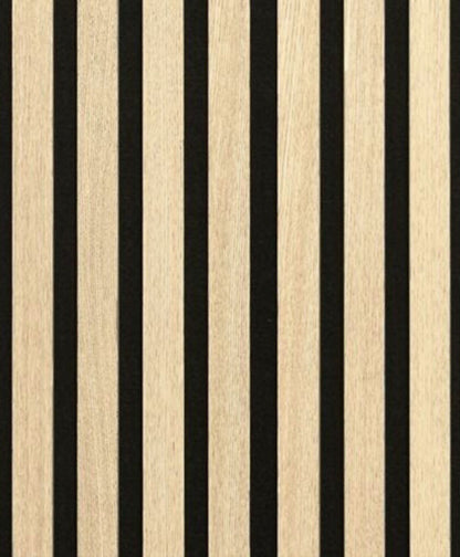 White Oak Wood Veneer Grille Acoustic Panel