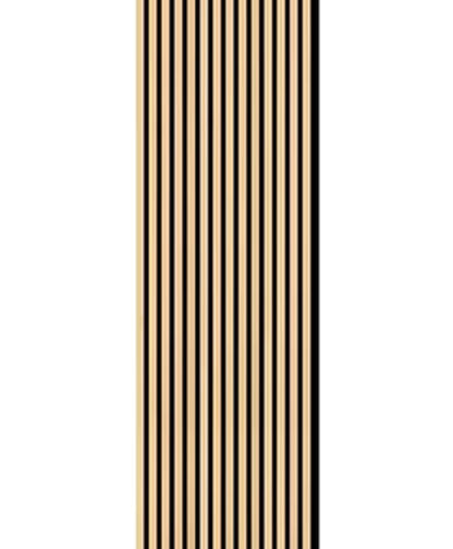 White Oak Wood Veneer Grille Acoustic Panel