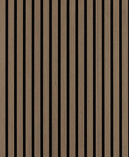Walnut Wood Veneer Grille Acoustic Panel
