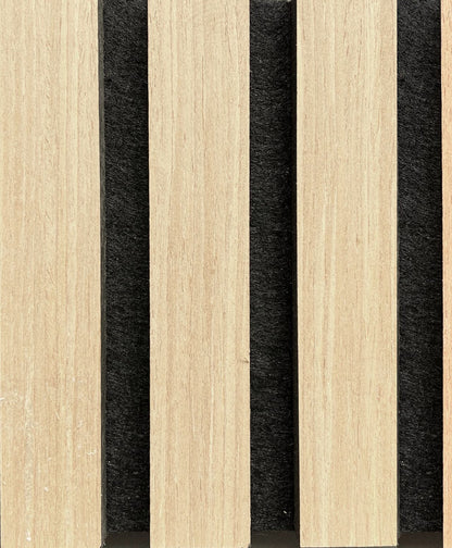 White Oak Wood Veneer Grille Acoustic Panel